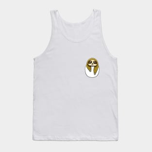 Sloth Pocket Tank Top